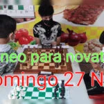 TORNEO DE AJEDREZ PARA NOVELES PRESENCIAL